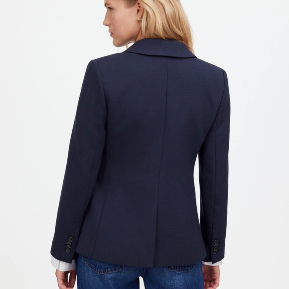 New MADEWELL Size 00 The Alston Blazer in Deep Navy $218 NS390 - Picture 4 of 8